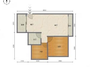 华发水岸 2室2厅 67.09㎡ 精装珠海香洲区南屏二手房图片