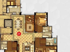 佛山富丰君御新房楼盘户型图