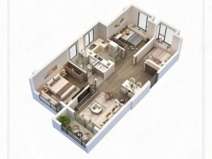 南京卓越蔚蓝时光新房楼盘户型图