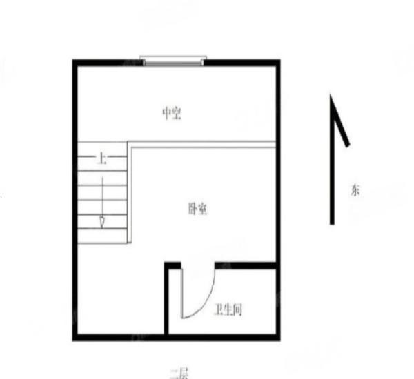 华发世纪城三期小区1室1厅2卫户型图4