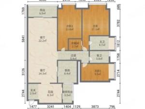 南湾国际 3室2厅 132.42㎡ 精装珠海香洲区南湾二手房图片