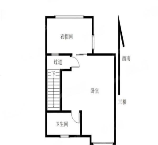 雅居乐凯珀湾畔小区3室2厅2卫户型图3