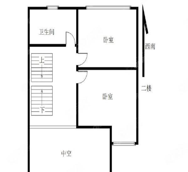 雅居乐凯珀湾畔小区3室2厅3卫户型图6