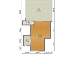 锦绣海湾城四期 5室2厅 195㎡ 毛坯中山南朗街道南朗镇二手房图片
