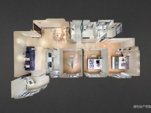 海湾花园 3室2厅 143.17㎡ 精装珠海香洲区吉大二手房图片