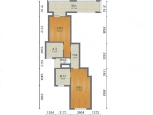 招商禹洲云鼎府 3室2厅 202㎡ 毛坯_中山火炬开发区太阳城二手房图片