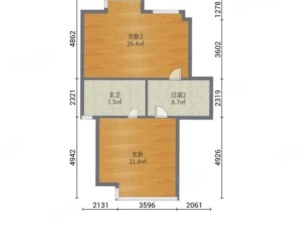 龙城天悦 4室2厅 67.51㎡ 精装_惠州大亚湾万达二手房图片