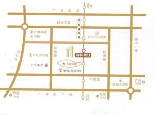 佛山保利珑门新房楼盘交通图3