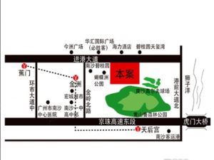 广州悠山时光新房楼盘交通图3