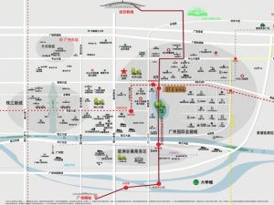 广州汇金东翼新房楼盘交通图3