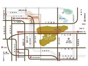 广州侨建御溪谷北区新房楼盘交通图3