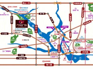 广州万冠广场新房楼盘交通图3