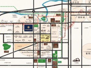 佛山东建世纪锦园新房楼盘交通图3