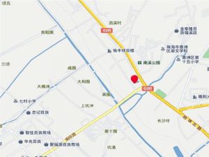 中山云顶澜山南区新房楼盘交通图1